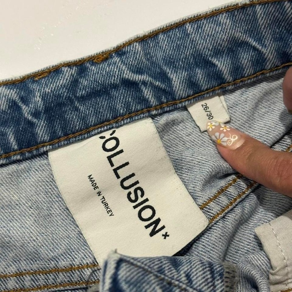 COLLUSION Jeans size 26 - Picture 2 of 8